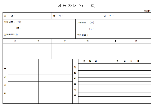 자동차대장